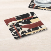 Teile II Rechteckiger Pappuntersetzer (angewinkelt)