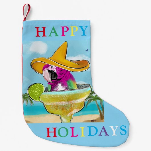 TEILE KLEINER WEIHNACHTSSTRUMPF (Vorderseite)