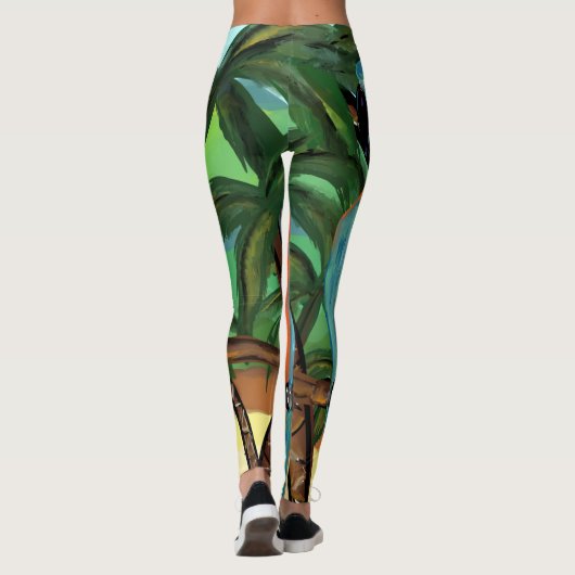 TEILE LEGGINGS (Rückseite)