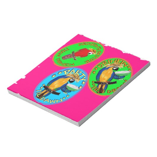 TEILE NOTIZBLOCK (Rotiert)