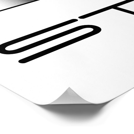 Teile T Poster (Ecke)