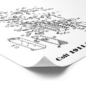 Teile von 1911, Spalte 1911, Rückgang Poster (Ecke)