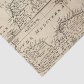 Teile von Barbary, Afrika Seidenpapier (Ausschnitt)