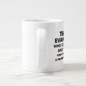 TEILE VON EVANGELIKALEN Jumbo-Tasse (Rückseite)
