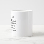 TEILE VON EVANGELIKALEN Jumbo-Tasse (Vorderseite)