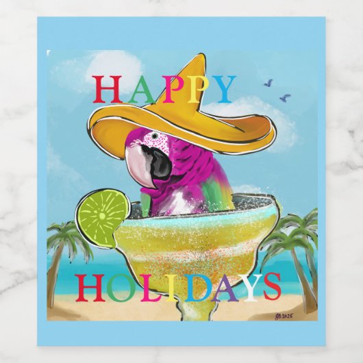 TEILE WEINETIKETT (Einzelnes Label)