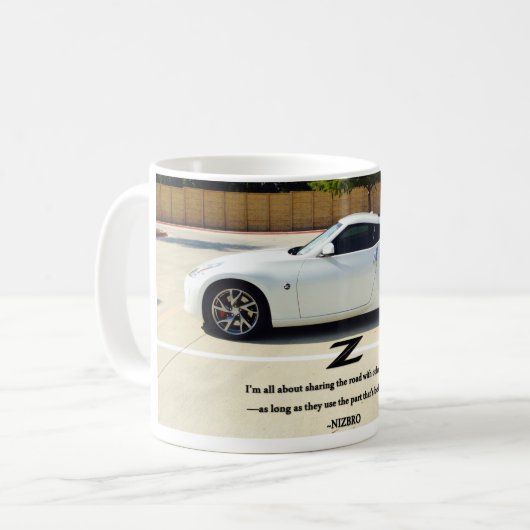 Teilen der Straße Kaffeetasse (Vorderseite Links)