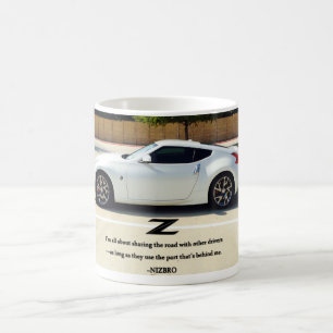 Teilen der Straße Kaffeetasse