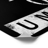 Teilen durch Null - U Mad Bro? (Poster) Poster (Ecke)