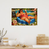Teilen ist extrem überbewertet - Self-Denial Carto Poster (Küche)