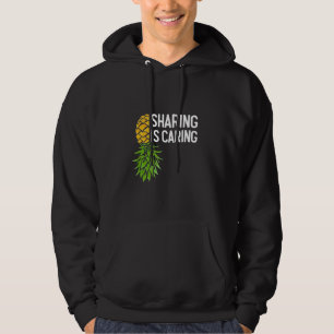 Teilen ist Fürsorge Lustige Swinger Ehefrauentausc Hoodie