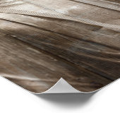 Teilen Sie das Buddhistische Wood Effect Buddha Zi Poster (Ecke)