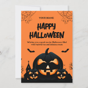 Teilen Sie den Halloween-Geist! Einladungen 2024