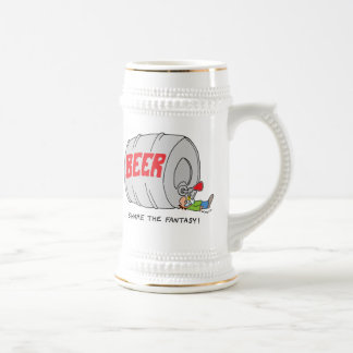 Teilen Sie die Fantasie Bierglas