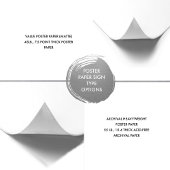 Teilen Sie die Liebe, Elegant Green Wedding QR Cod Poster