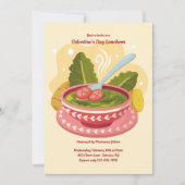 Teilen Sie die Liebe Mittagessen Einladung (Vorderseite)