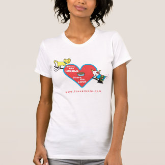 "Teilen Sie die Liebe-" T-Shirt