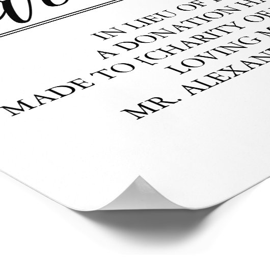 Teilen Sie die Liebe von Lieblingshochzeiten Poster (Ecke)