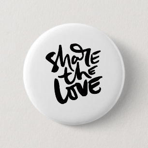Teilen Sie die Liebe wie Jesus Quotes ästhetische Button