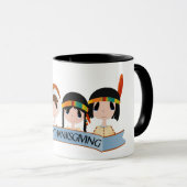 Teilen Sie die Tasse des Festgeschenks (VorderseiteRechts)