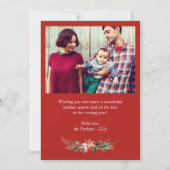 Teilen Sie die Wärme und Freude frohe Weihnachten (Rückseite)