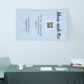 Teilen Sie Ihr Bild Scannen Sie den QR-Code, um de Banner (Messeveranstaltung)