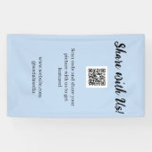 Teilen Sie Ihr Bild Scannen Sie den QR-Code, um de Banner (Horizontal)