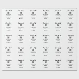 Teilen Sie Ihr Bild Scannen Sie den QR-Code, um We Geschenkpapier