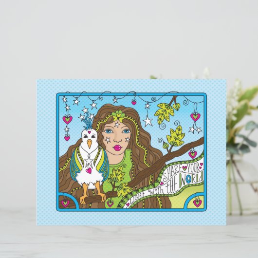 Teilen Sie Ihr Light_Flat-Blatt 11" x 8,5" (Stehend Vorderseite)