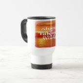 Teilen Sie Ihr Talent mit der Welt Reisebecher (Vorderseite Links)