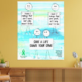 Teilen Sie Ihre Freizeit mit einer lebendigen Nier Leinwanddruck (Insitu (Wohnzimmer))