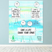 Teilen Sie Ihre Freizeit mit einer lebendigen Nier Leinwanddruck (Insitu (Holzboden))