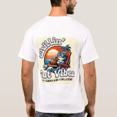 Teilen Sie Ihre Kälte mit der Welt T-Shirt (Rückseite)