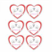 Teilen Sie Ihre Liebe! Aufkleber (Vorderseite)