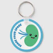 Teilen Sie Ihren privaten Schlüsselanhänger, Niere Schlüsselanhänger (Vorderseite)