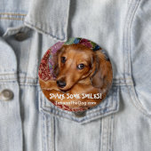 "Teilen Sie irgendein Lächeln-" Knopf ~ durch Button (Beispiel)