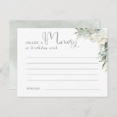 Teilen Sie sich ein Gedächtnis oder eine Geburtsta Postkarte (Vorne/Hinten)