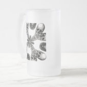 Teilen Sie sich und erobern Sie Mattglas Bierglas (Vorderseite Links)