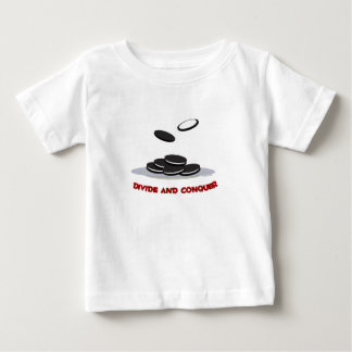 Teilen Sie und erobern Sie Kindert-stück Baby T-shirt