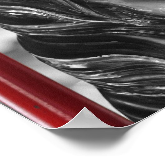 Teilfarbe Karussellprancer Poster (Ecke)