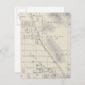 Teilgebiete Pioneer Land Co Postkarte (Vorne/Hinten)