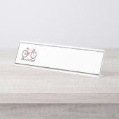 Teilhabe Schreibtischnamensplakette (Vorderseite )