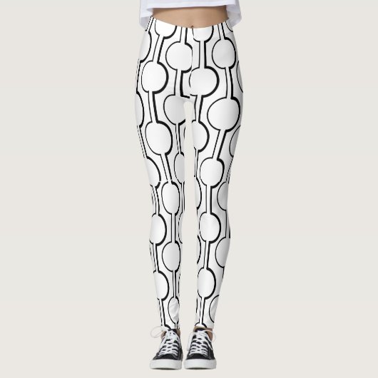 Teilkreise Leggings (Vorderseite)