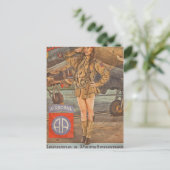 Teilnahme am 82. Im Flugzeug Postkarte (Stehend Vorderseite)