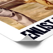 Teilnahme am Flugdienst Poster (Ecke)