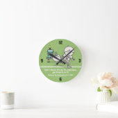 Teilnahme am Leben Runde Wanduhr (Zuhause)