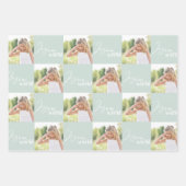 Teilnahme am Set des Weltplatzes mit 3 Fotos Geschenkpapier Set (Vorderseite 3)