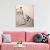 Teilnahme an der Braut Leinwanddruck (Insitu (Wohnzimmer))