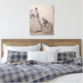 Teilnahme an der Braut Leinwanddruck (Insitu (Schlafzimmer))