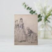 Teilnahme an der Braut Postkarte (Stehend Vorderseite)